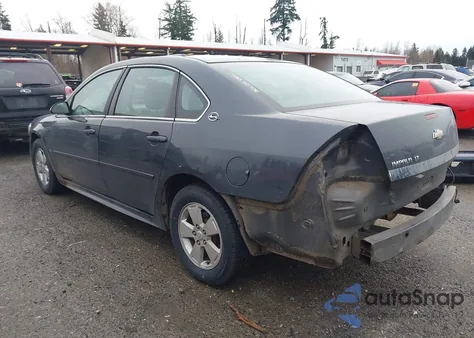 2009 Chevrolet Impala Lt из США, поврежденный, VIN 2G1WT57N991208016